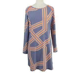 Cabana Life Zip Dress Orange Drive Size Medium